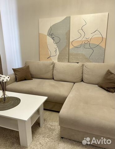 

1-к. квартира, 50 м², 2 кровати