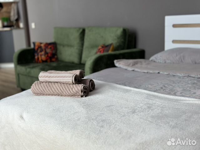 

Квартира-студия, 30 м², 2 кровати