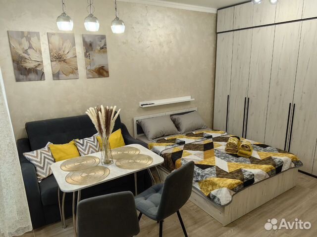 

1-к. квартира, 30 м², 2 кровати