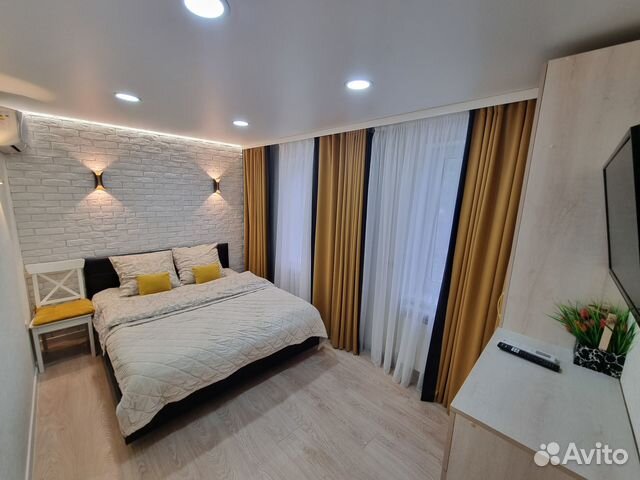 

1-к. квартира, 34 м², 2 кровати