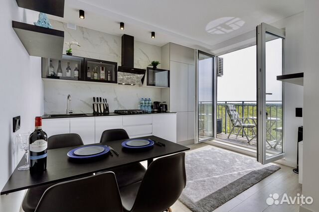 

1-к. квартира, 43 м², 2 кровати