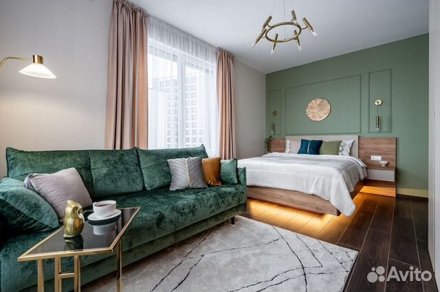 

1-к. квартира, 35 м², 3 кровати