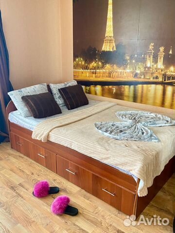 

1-к. квартира, 34 м², 2 кровати
