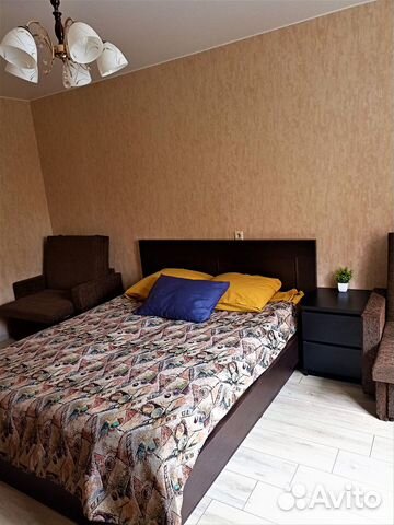 

1-к. квартира, 42 м², 3 кровати