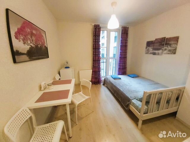 

Квартира-студия, 18,5 м², 1 кровать
