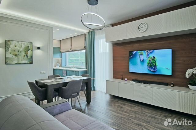 

1-к. квартира, 41,6 м², 2 кровати