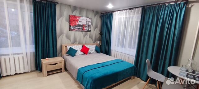 

Квартира-студия, 35 м², 2 кровати