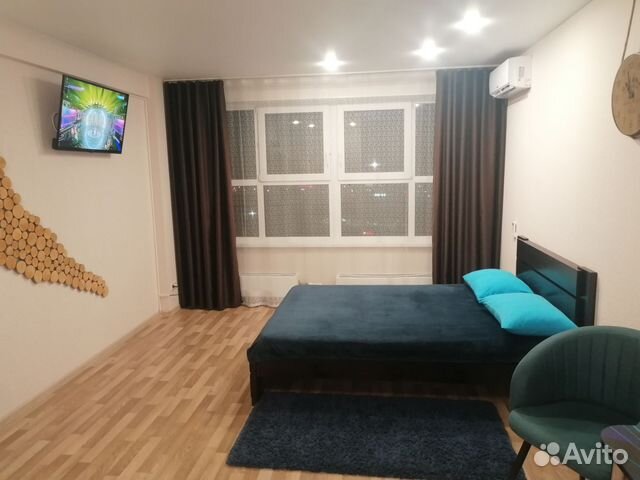 

Квартира-студия, 33 м², 1 кровать