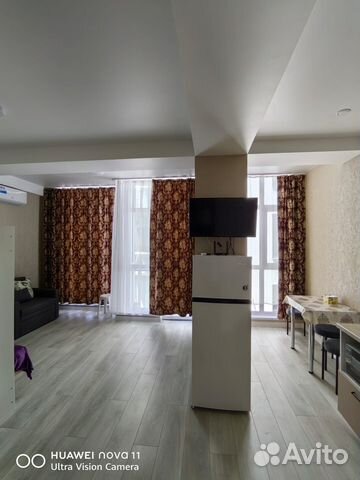

Квартира-студия, 30 м², 2 кровати