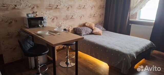 

Квартира-студия, 30 м², 1 кровать