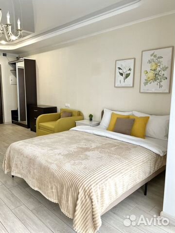 

Квартира-студия, 30 м², 3 кровати