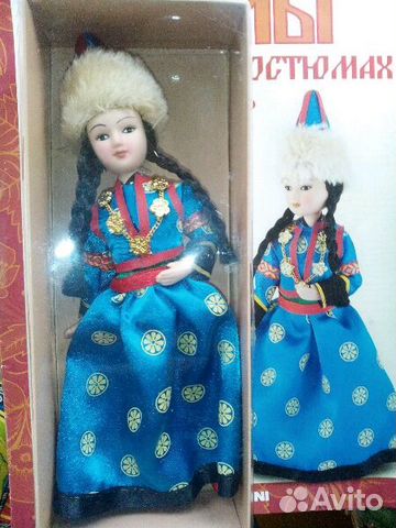 Кукла в Бурятском женском костюме Кукла в Бурятском женском костюме
