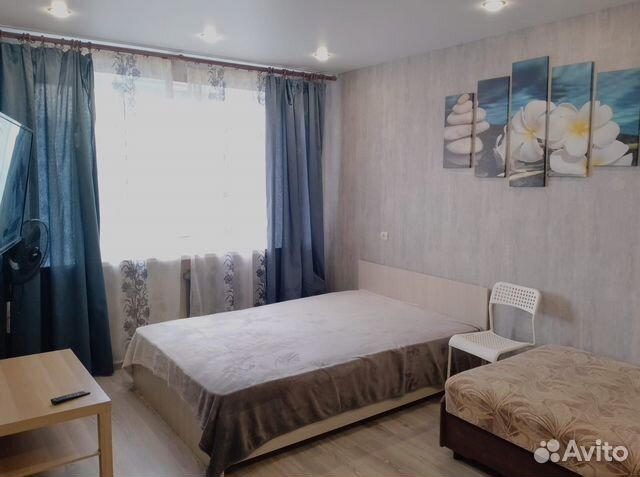 

1-к. квартира, 30 м², 2 кровати