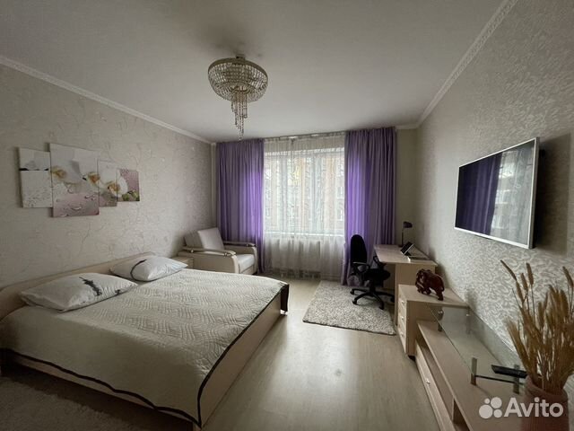 

1-к. квартира, 44,3 м², 1 кровать