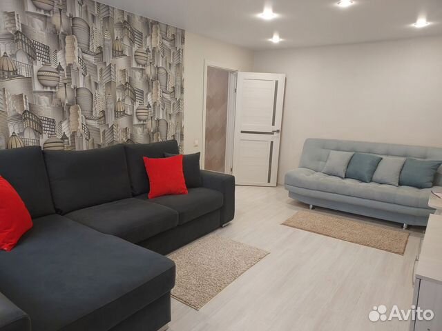 

2-к. квартира, 56,6 м², 3 кровати