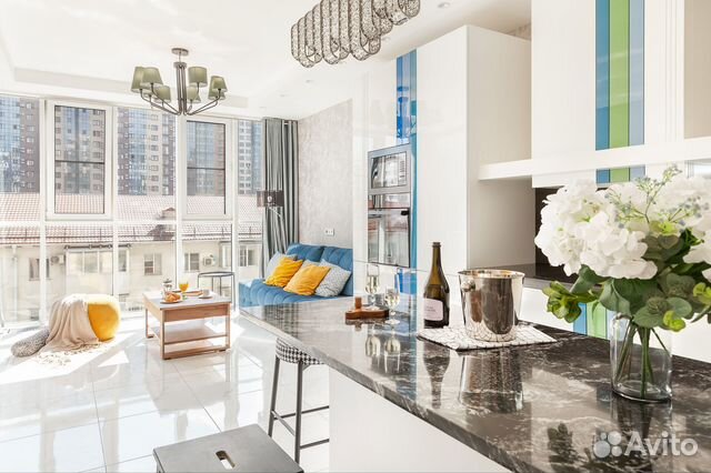 

1-к. квартира, 70 м², 2 кровати