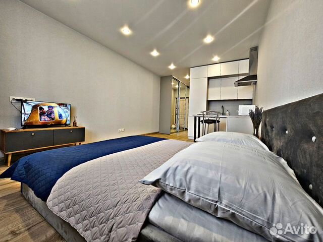 

Квартира-студия, 30 м², 1 кровать