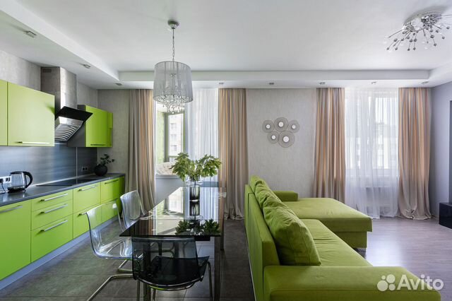 

2-к. квартира, 100 м², 3 кровати