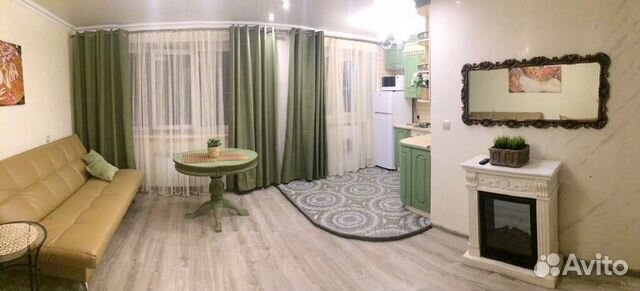 

Квартира-студия, 45 м², 2 кровати