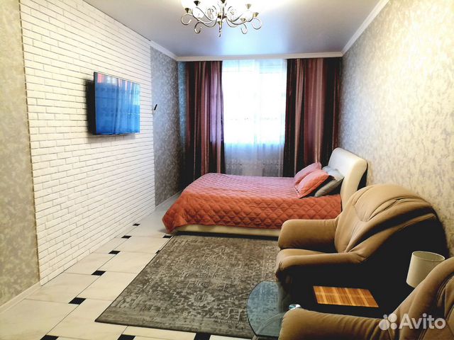 

1-к. квартира, 53 м², 2 кровати