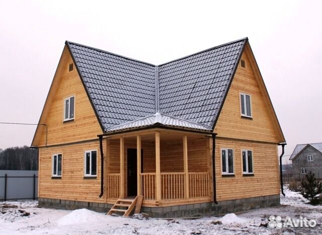 Каркасный дом Виктория Б (120.3м2) под ключ