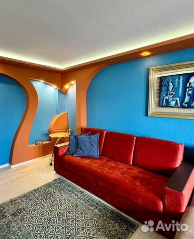 

2-к. квартира, 48 м², 2 кровати