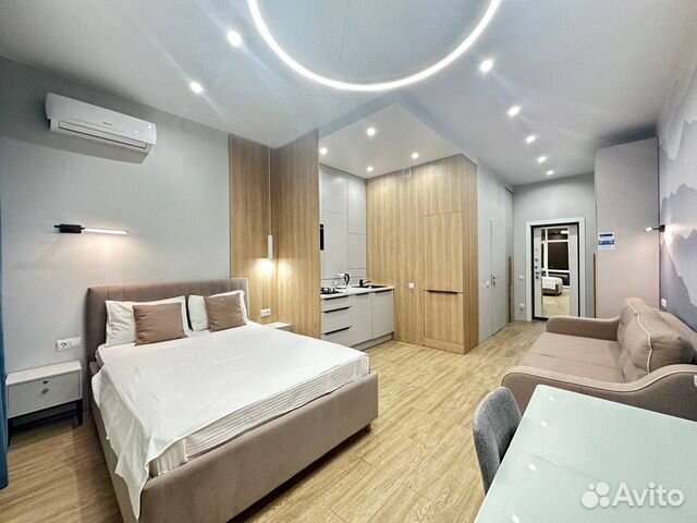 

Квартира-студия, 40 м², 2 кровати