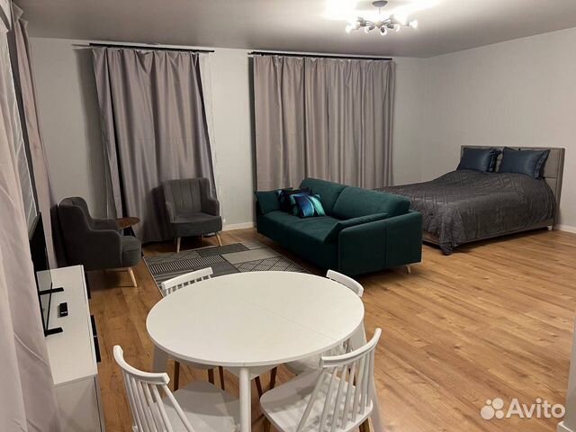 

Квартира-студия, 47 м², 2 кровати