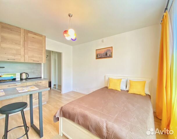 

Квартира-студия, 19,7 м², 1 кровать