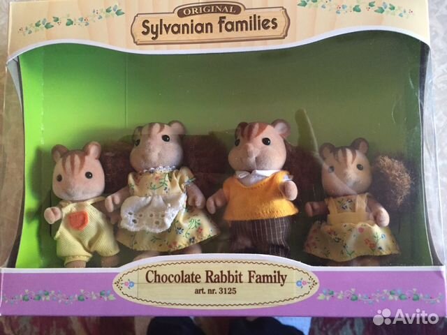 Семья белок Sylvanian Families Семья белок Sylvanian Families
