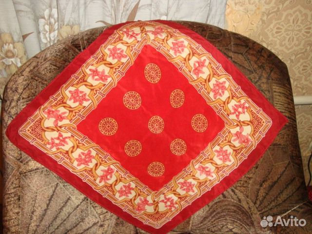 Платок павловопосадский шелковый