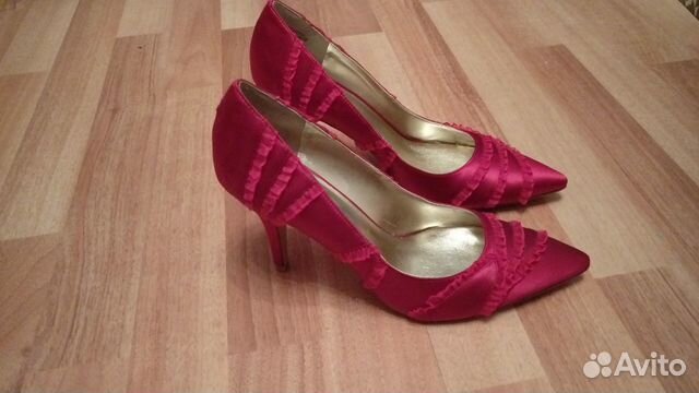 Новые Туфли Nine West р.38 Оригинал Красные