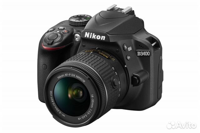 Nikon D 3400 kit AF-P 18-55 VR