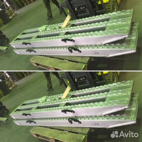 Алюминиевые аппарели до 32 тонн, 2400 мм длина