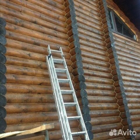 Конопатка, шлифовка, отделка, покраска