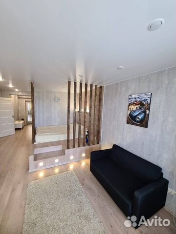 

Квартира-студия, 44 м², 2 кровати