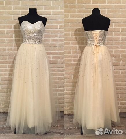 Вечернее платье (свадебное) 89101567508 купить 1