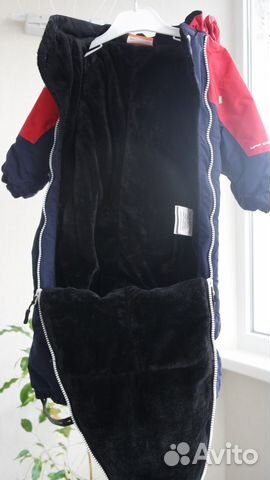 Зимний комбинезон Lindberg Davos Snowsuit Navy/Red