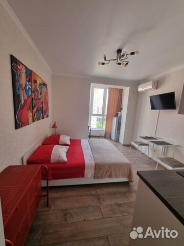 

Квартира-студия, 30 м², 1 кровать