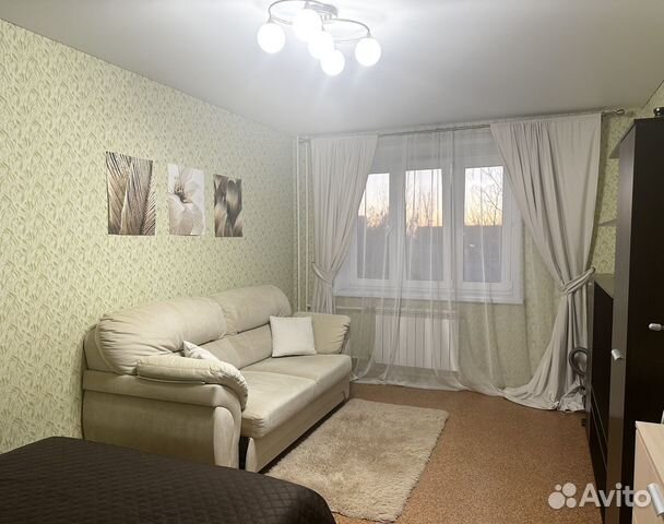 

1-к. квартира, 37 м², 2 кровати