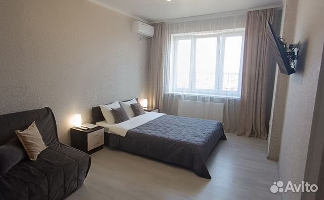 

1-к. квартира, 40 м², 2 кровати
