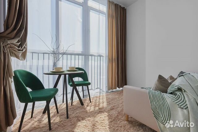 

Квартира-студия, 27 м², 1 кровать