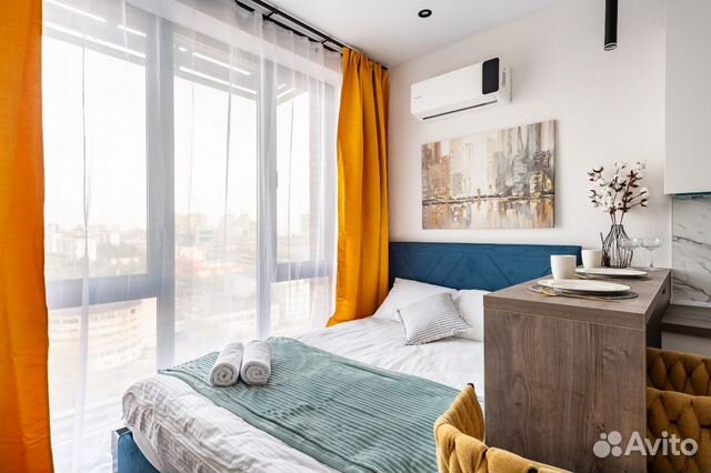 

Квартира-студия, 24 м², 2 кровати