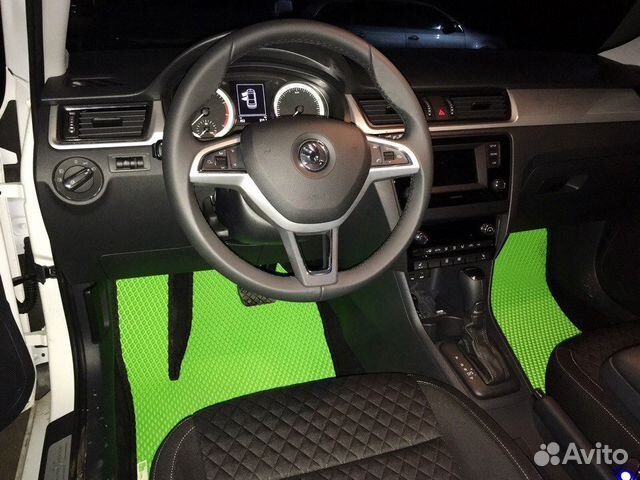 Новые коврики в салон Skoda Rapid Новые коврики в салон Skoda Rapid