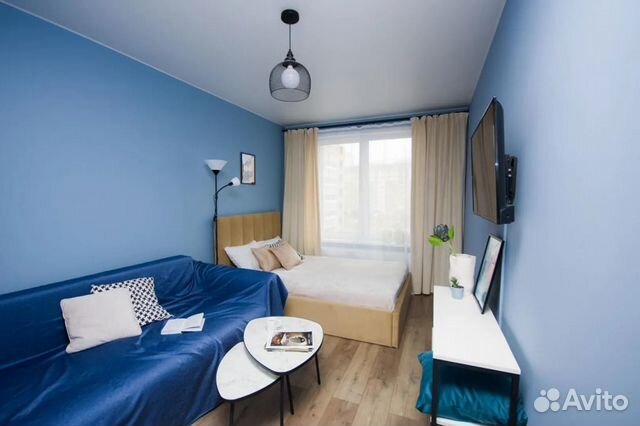 

1-к. квартира, 40 м², 2 кровати