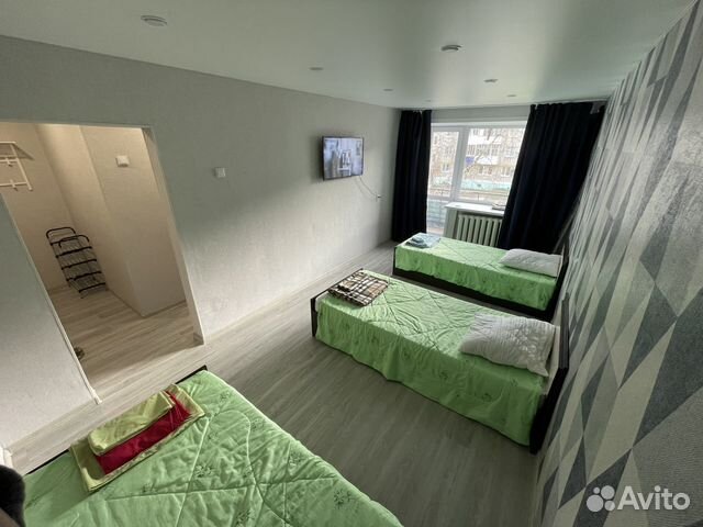 

1-к. квартира, 31 м², 3 кровати