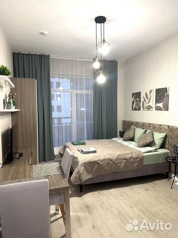 

Квартира-студия, 25 м², 1 кровать