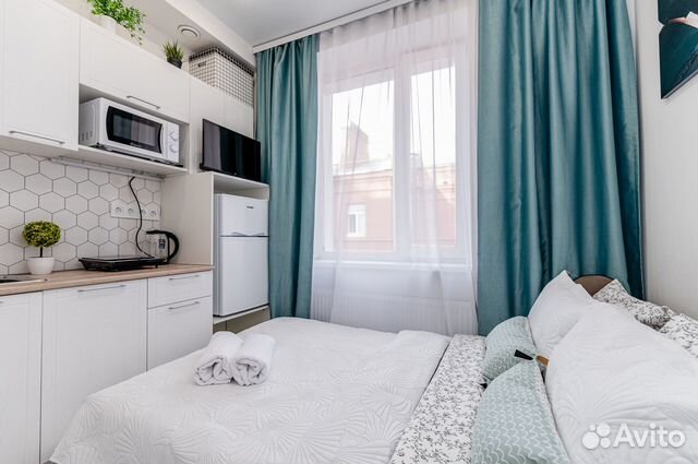

Квартира-студия, 18 м², 1 кровать