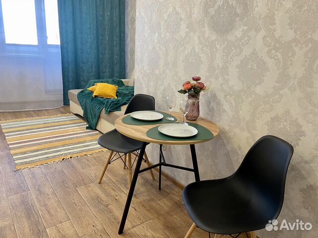 

Квартира-студия, 30 м², 2 кровати