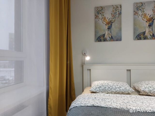 

Квартира-студия, 23 м², 2 кровати